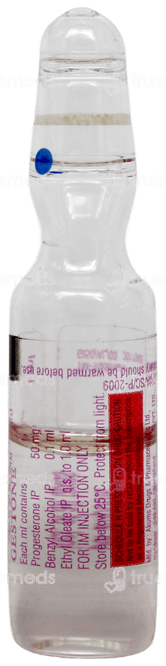 Gestone 50Mg Injection 1Ml